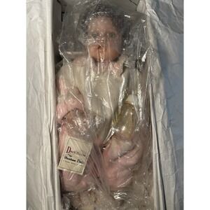 Duck House Heirloom Porcelain Doll Annette Handcrafted 20" In Box W/O Cert